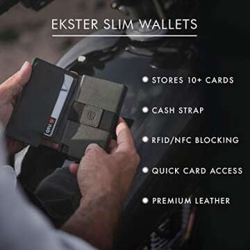 Ekster Parliament Wallet - RFIDs & Quick Access Leather