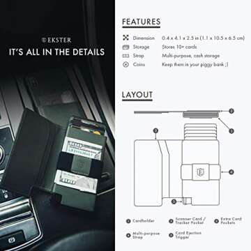 Ekster Parliament Wallet - RFIDs & Quick Access Leather