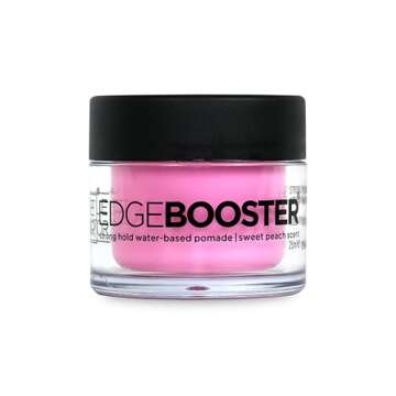 Style Factor Mini Edge Booster Strong Hold Hair Pomade - Travel Size (0.85oz) - Sweet Peach