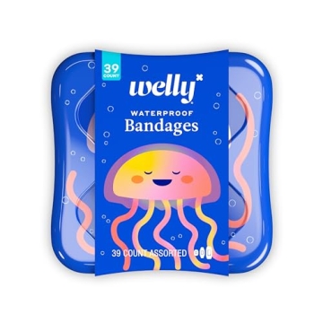 Welly Bandages - Waterproof, Fun & Colorful First Aid for Kids & Adults