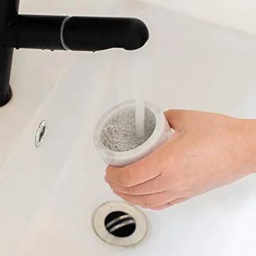 JIMEI Natural Marble Toothbrush Holder Elegant Design