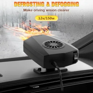 Portable 12V Car Heater for Fast Defrosting and Comfort