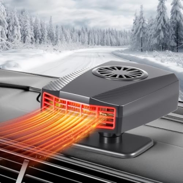 Portable 12V Car Heater for Fast Defrosting and Comfort