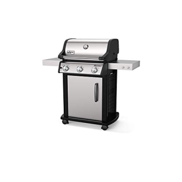 Weber Spirit S-315 Liquid Propane Gas Grill, Stainless Steel