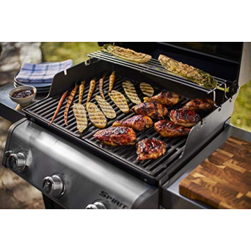 Weber Spirit S-315 Liquid Propane Gas Grill, Stainless Steel