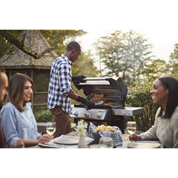 Weber Spirit S-315 Liquid Propane Gas Grill, Stainless Steel