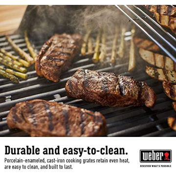 Weber Spirit S-315 Liquid Propane Gas Grill, Stainless Steel