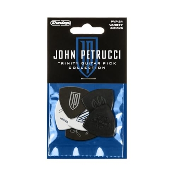 JOHN PETRUCCI TRINITY GUITAR PICK COLLECTION - 6 PACK FOR MUSICIANS