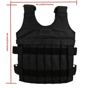 Adjustable Weighted Vest for All Fitness Levels 44lb