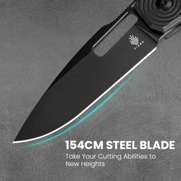 Kizer Dogfish Folding Knife with 154CM Steel Blade