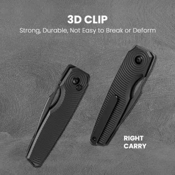 Kizer Dogfish Folding Knife with 154CM Steel Blade