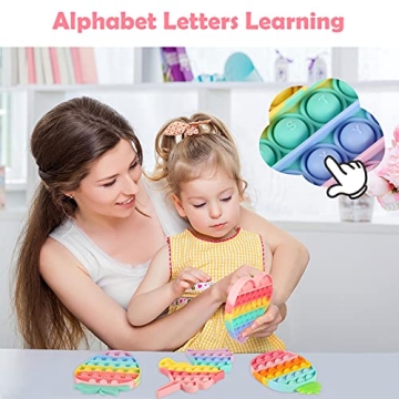 HiUnicorn Pop Poppers - 4 Pack Unicorn Fidget Toy Set