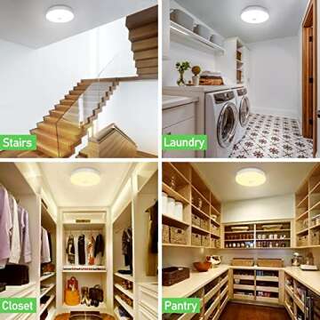 Yurnero Motion Sensor Light - Rechargeable, USB, Indoor