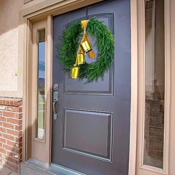 Jutom 24" Norfolk Pine Wreath for Festive Cheer