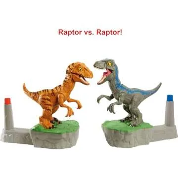 Battling Raptors: Mattel Games Rock 'Em Sock 'Em Edition