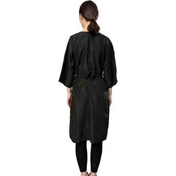 PERFEHAIR Salon Client Gown Robes Cape - Kimono Style, 5 Snap Closures