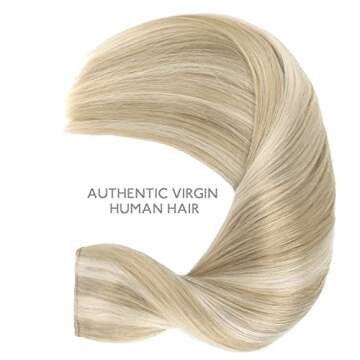 WENNALIFE 18" Wire Hair Extensions - Real Human Hair