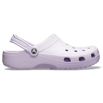 Crocs Unisex Classic Clogs - Lavender Comfort Footwear