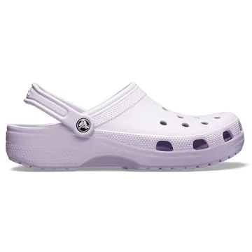 Crocs Unisex Classic Clogs - Lavender Comfort Footwear