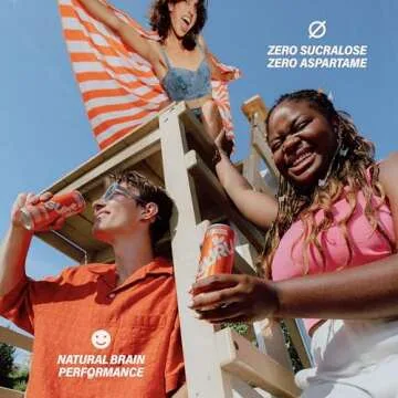 GURU Peach Mango Punch Organic Energy Drink - 140MG Caffeine