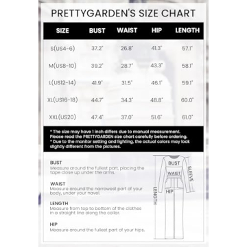 PRETTYGARDEN Women's Elegant Fall Jumpsuit for All Occasions