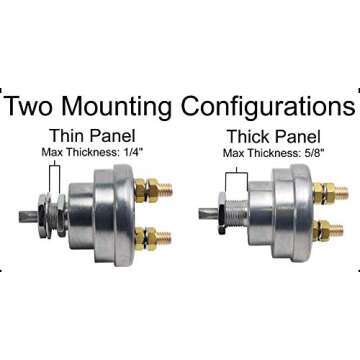 Fastronix 3/8" 180/1000 Amp Battery Disconnect Switch
