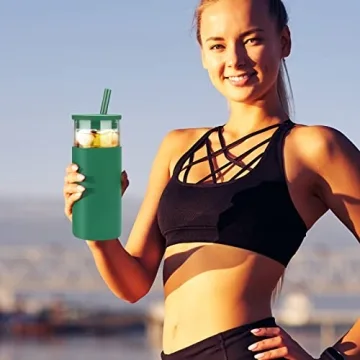 Tronco 20 oz Eco-Friendly Glass Tumbler - BPA Free Design