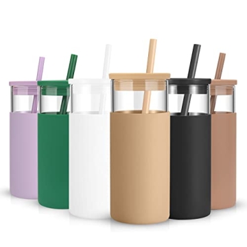 Tronco 20 oz Eco-Friendly Glass Tumbler - BPA Free Design