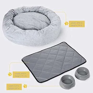 Puppy Starter Kit with Bed, Toys, and Essentials