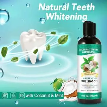 BANYCE Coconut Mouthwash with Tongue Scraper for Fresh Breath