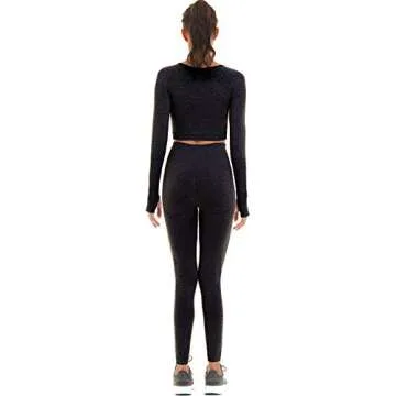 Toplook Women's Seamless Athletic Set for Comfort