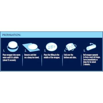 Blue Dragon Spring Roll Wrapper, Gluten-Free & Vegan