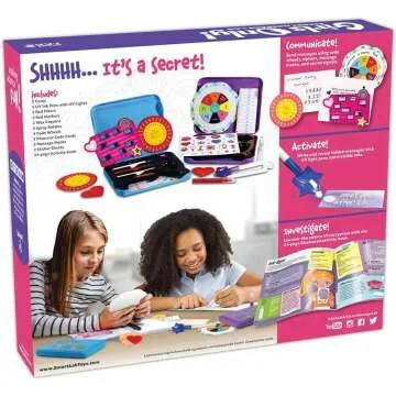 SmartLab Girls Only Secret Message Lab - 25 Activities
