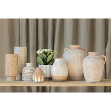 Shiraleah Large Decorative Montecito Jug Vase