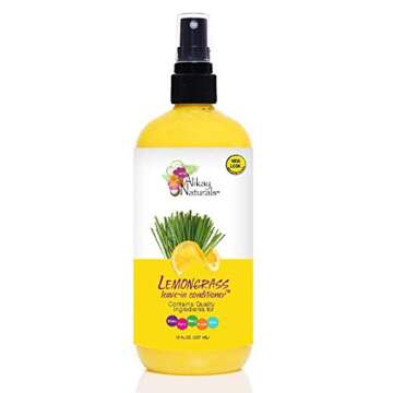 Alikay Naturals Lemongrass Leave-In Conditioner for Hair