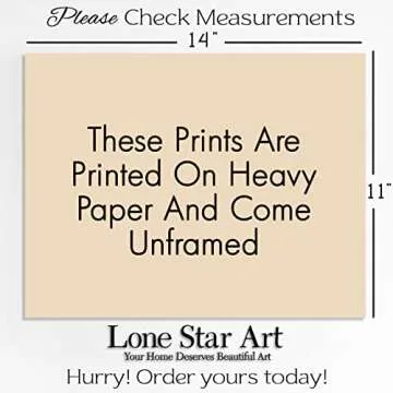 Lone Star Art Peter Pan Never Neverland - 11x14 Unframed Print - Great Vintage Decor for Playroom, Nursery and Children's Room and Gift for James Matthew Barrie Fans Under $15