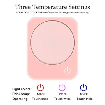 VOBAGA Coffee Mug Warmer Keeps Beverages Warm