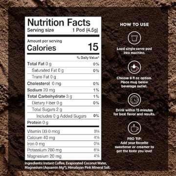 VitaCup Hydration & Focus 34 ct Bundle | Hydration & Focus |Superfood & Vitamins Infused | Variety Pack of (2) Single Serve Recyclable Pods Compatible with K-Cup Brewers