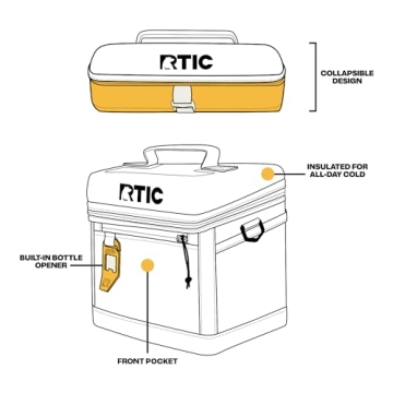 RTIC 15 Can Everyday Cooler Portable Insulated Cooling