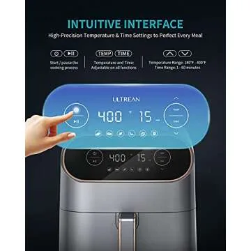 Ultrean 9 Quart Air Fryer for Healthy Cooking