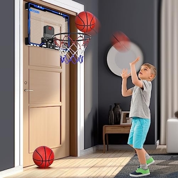HopeRock Indoor Mini Basketball Hoop - Fun & Engaging for Kids