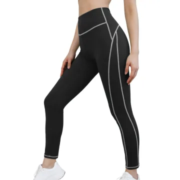 Yeokou Women's High-Waisted Gym Leggings Tummy Control Yoga Pants