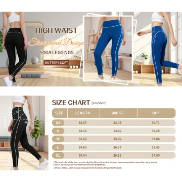 Yeokou Women's High-Waisted Gym Leggings Tummy Control Yoga Pants