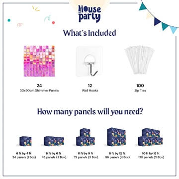 Iridescent Pink Shimmer Wall Backdrop for Events