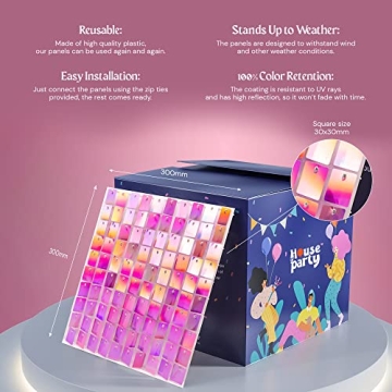 Iridescent Pink Shimmer Wall Backdrop for Events