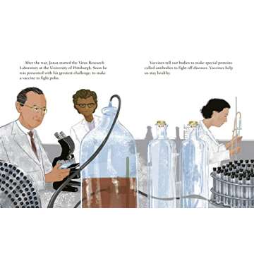 Dr. Jonas Salk: Biography for Young Readers in Golden Book