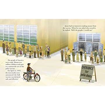 Dr. Jonas Salk: Biography for Young Readers in Golden Book