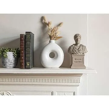 Marcus Aurelius Bust Sculpture - Stoic Philosophy Decor