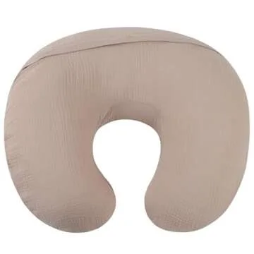 Muslin Nursing Pillow Cover for Ultimate Comfort