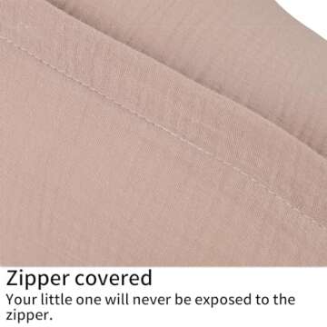 Muslin Nursing Pillow Cover for Ultimate Comfort